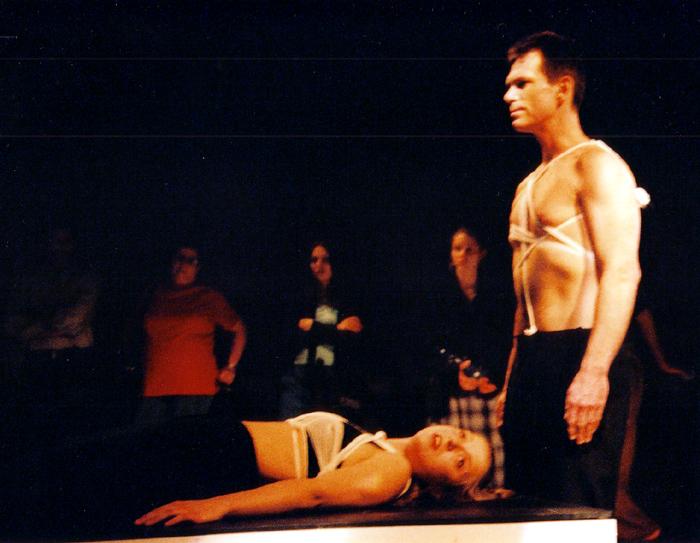 Acting in CRAVE by Sarah Kane, Toronto 2002